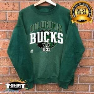 Milwaukee Bucks Est 1968, Milwaukee Basketball Sweatshirt Green